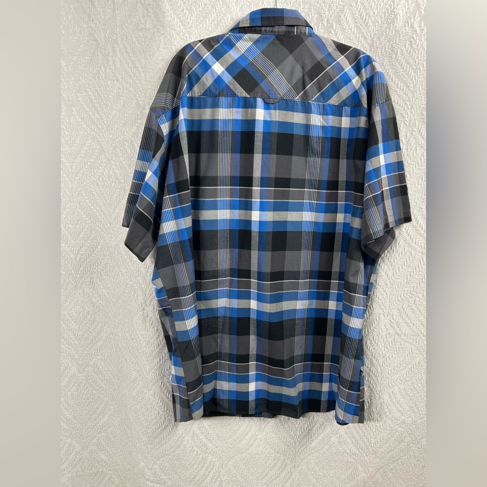 Ablanche New York Men's Plaid Button Down Shirt - Picture 3 of 6